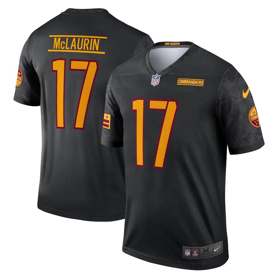 Men Washington Commanders #17 Terry McLaurin Nike Black Alternate Legend NFL Jersey->atlanta falcons->NFL Jersey